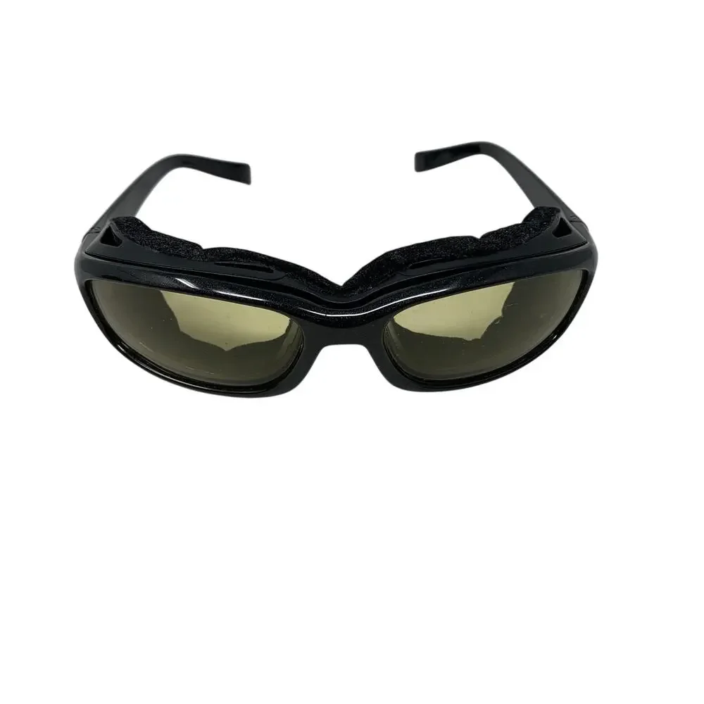 7eye Panoptx Convertible Sunglasses Lot 2 Pairs Brown Yellow Lenses Case